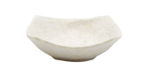 Adrier White Marble Mini "Leaf" Dish - 8.7 Cm X 3 Cm High (SLD97 - MWH) - iFoodservice Online