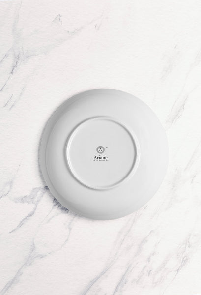 Ariane 10 1/4" Vital Coupe - Warm White Porcelain Coupe Bowl - 3/Case (AVCARN000022026) - iFoodservice Online