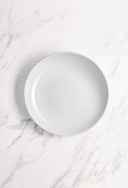 Ariane 10 1/4" Vital Coupe - Warm White Porcelain Coupe Bowl - 3/Case (AVCARN000022026) - iFoodservice Online