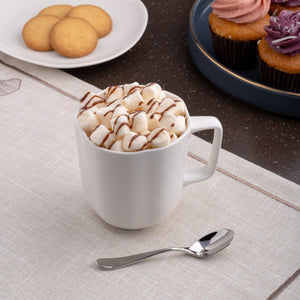 Ariane Earth 3 Oz Earth - Warm White Porcelain Expresso Cup - 12/Case (AERARN000044009) - iFoodservice Online