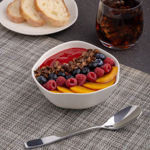 Ariane Earth 5 1/2" Earth - Linen White Porcelain Bowl - 12/Case (AERARN508022014) - iFoodservice Online