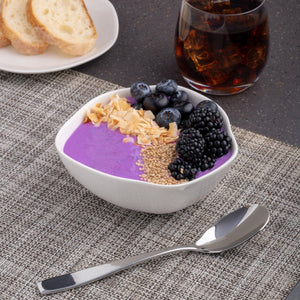 Ariane Earth 5 1/2" Earth - Warm White Porcelain Bowl - 12/Case (AERARN000022014) - iFoodservice Online