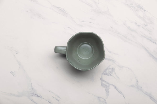 Ariane Earth 9 1/8 Oz Earth - Mist Black Dots Porcelain Cup - 6/Case (AERARN511044027) - iFoodservice Online