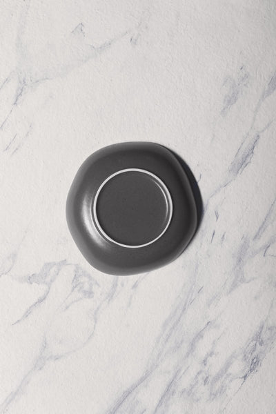 Ariane Earth 9" Black Dots Porcelain Deep Plate - 6/Case (AERARN510012023) - iFoodservice Online