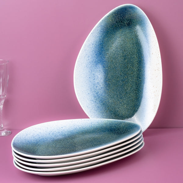 Ariane Island 14 4/7" Lir Porcelain Triangle Plate - 6/Case (AISARND65011037) - iFoodservice Online