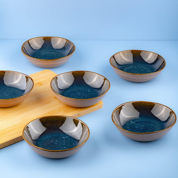 Ariane Laps 6 2/7" Splash Denim Porcelain Bowl - 6/Case (ALPARND53022016) - iFoodservice Online