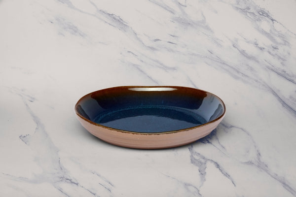 Ariane Laps 9 2/3" Splash Denim Porcelain Bowl - 4/Case (ALPARND53022025) - iFoodservice Online