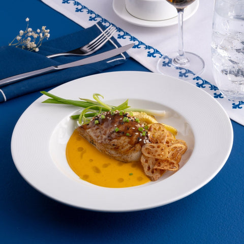 Ariane Prime 10 1/4" White Orba Porcelain Deep Plate - 6/Case (APRARN121012026) - iFoodservice Online