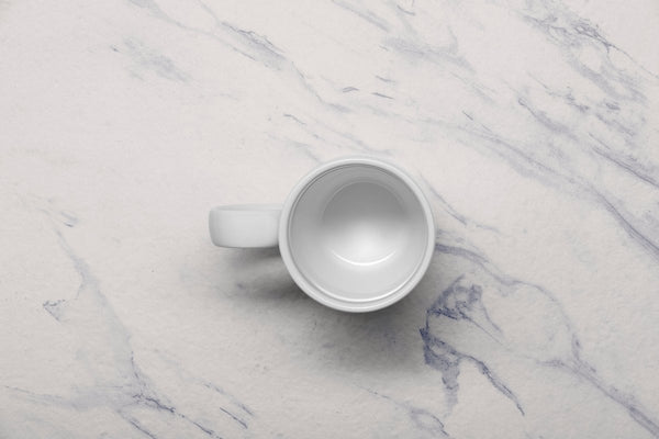 Ariane Prime 10 1/7 Oz White Eclipse Porcelain Mug - 6/Case (APRARN120054030) - iFoodservice Online