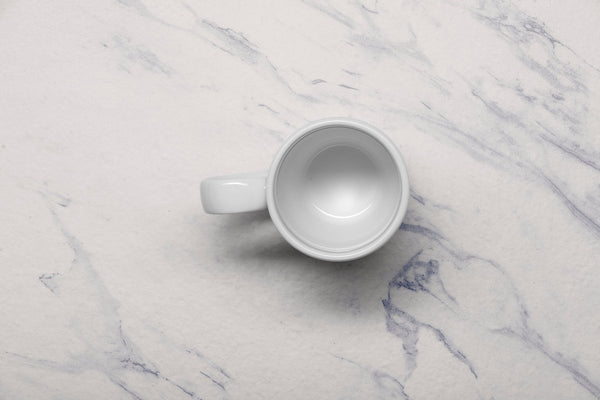 Ariane Prime 10 1/7 Oz White Orba Porcelain Mug - 6/Case (APRARN121054030) - iFoodservice Online