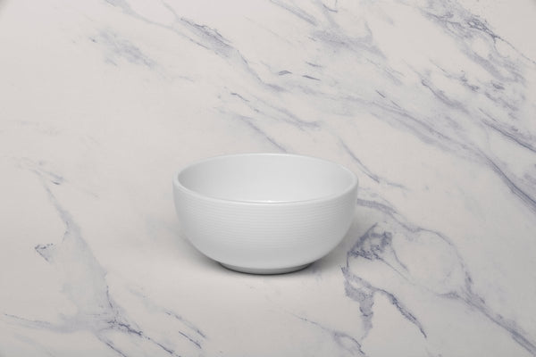 Ariane Prime 3 1/2" Orba White Porcelain Bowl - 12/Case (APRARN121022009) - iFoodservice Online