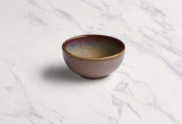 Ariane Prime 3 1/2" Splash Beige Porcelain Bowl - 12/Case (APRARN257022009) - iFoodservice Online