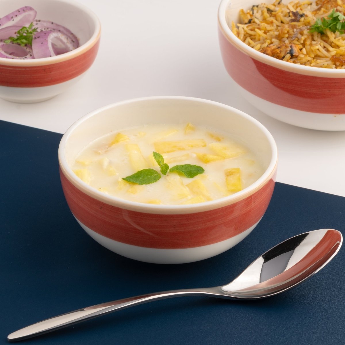 Ariane Prime 3 1/2" Twister Red Porcelain Bowl - 12/Case (APRARN204022009) - iFoodservice Online