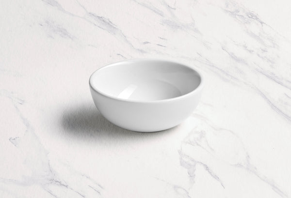 Ariane Prime 4" Prime - Warm White Porcelain Bowl - 12/Case (APRARN000022011) - iFoodservice Online