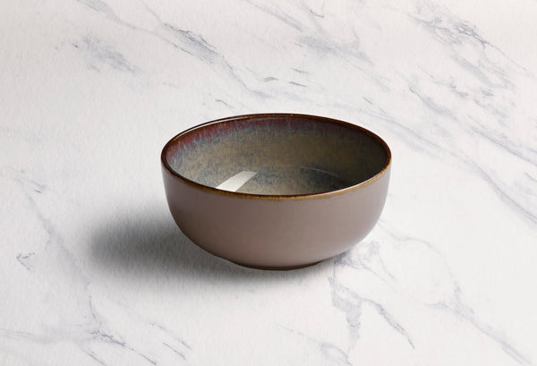 Ariane Prime 5 1/2" Splash Beige Porcelain Bowl - 8/Case (APRARN257022014) - iFoodservice Online