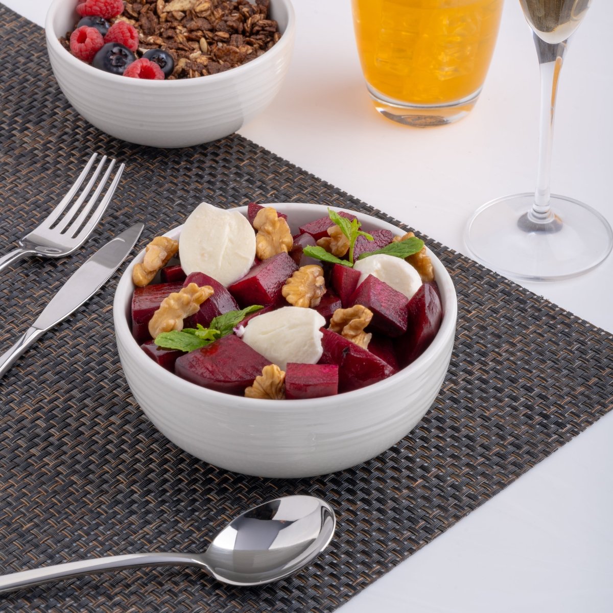 Ariane Prime 5 1/2" White Eclipse Porcelain Bowl - 8/Case (APRARN120022014) - iFoodservice Online