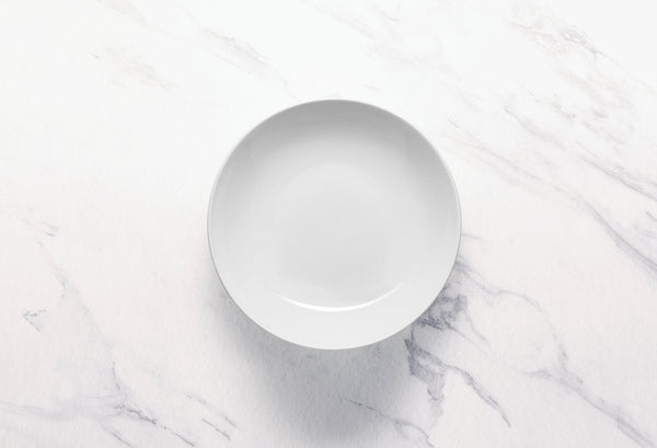 Ariane Prime 6 2/7" Prime - Warm White Porcelain Service Nappy Bowl - 8/Case (APRARN000029016) - iFoodservice Online