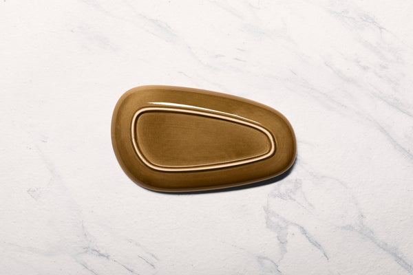Ariane Retail 10 4/5'' x 6 1/6'' Freckles Porcelain Upala Plate - 6/Case (ARTARNC97101011) - iFoodservice Online