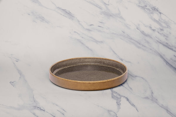 Ariane Selas 8 1/4" Freckles Porcelain Stackable Plate - 4/Case (ASEARNC97A11021) - iFoodservice Online