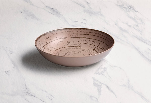 Ariane Vital Coupe 7" Tornado - Dessert Sage Porcelain Coupe Round Deep Plate - 6/Case (AVCARN429012018) - iFoodservice Online