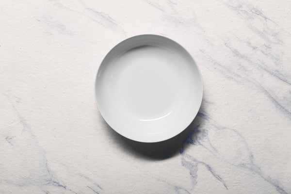 Ariane Vital Coupe 7" Vital Coupe - Warm White Porcelain Bowl - 4/Case (AVCARN000022018) - iFoodservice Online