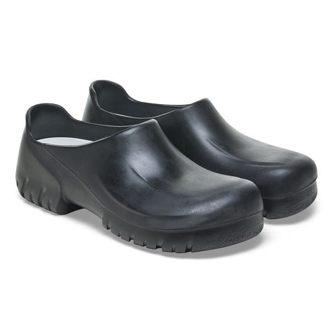 Birkenstock Shoes A640 Steel Toe Polyurethane in Black Color Regular Width , (20272) - iFoodservice Online