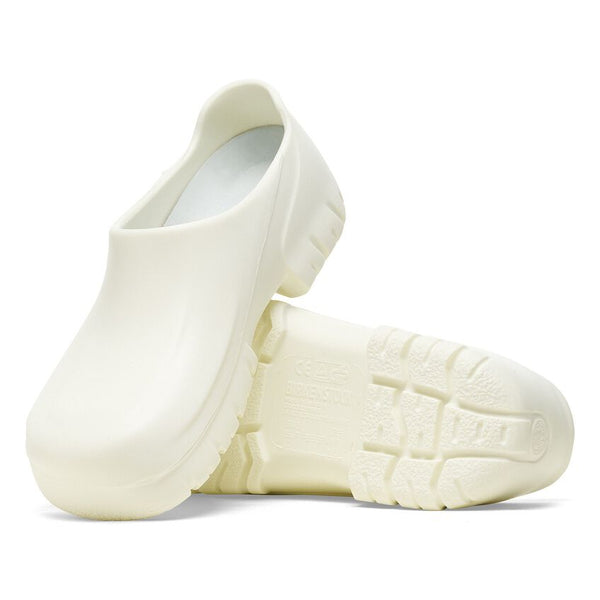 Birkenstock Shoes A640 Steel Toe Polyurethane in White Color Regular Width, (20292) - iFoodservice Online