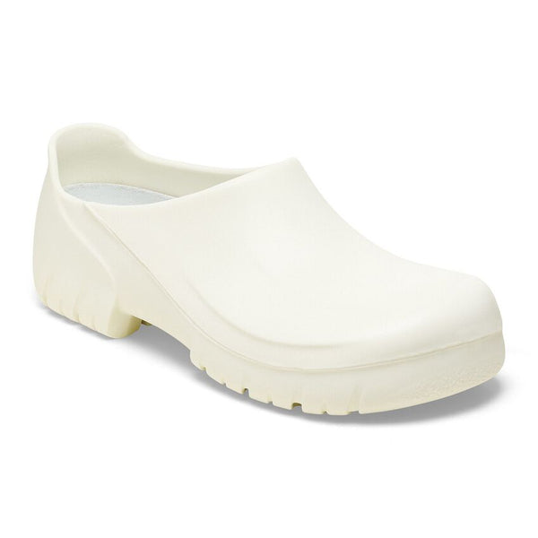 Birkenstock Shoes A640 Steel Toe Polyurethane in White Color Regular Width, (20292) - iFoodservice Online