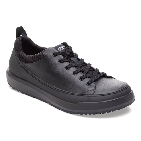 Birkenstock Shoes Melbourne Pro Leather in Black Regular Width, (1031942) - iFoodservice Online