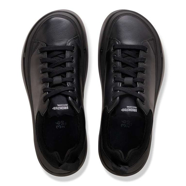 Birkenstock Shoes Melbourne Pro Leather in Black Regular Width, (1031942) - iFoodservice Online