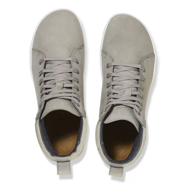 Birkenstock Shoes QO700 Leather in Gray Color Regular Width, (R 1020921) - iFoodservice Online