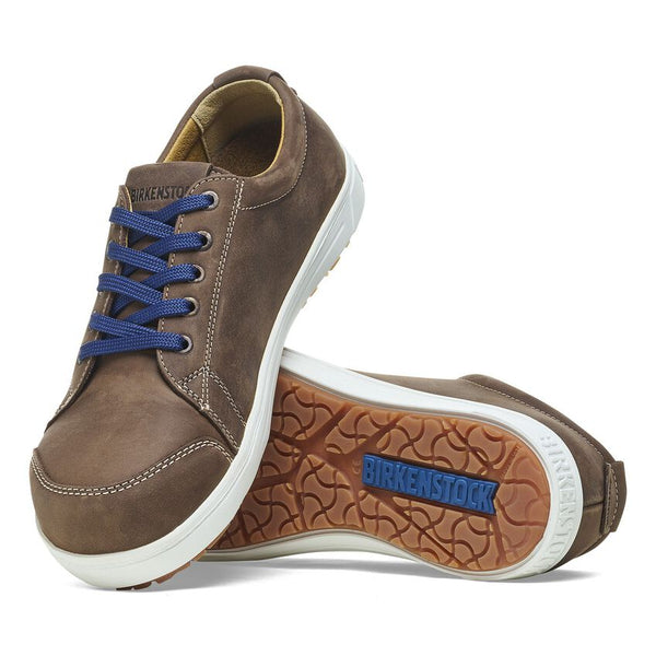 Birkenstock Shoes QS500 Steel Toe Nubuck Leather in Brown Color Regular Width, (1011 232) - iFoodservice Online