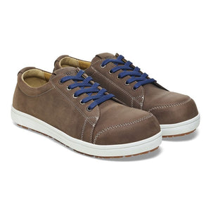 Birkenstock Shoes QS500 Steel Toe Nubuck Leather in Brown Color Regular Width, (1011 232) - iFoodservice Online