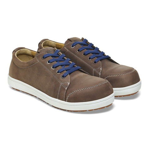 Birkenstock Shoes QS500 Steel Toe Nubuck Leather in Brown Color Regular Width, (1011 232) - iFoodservice Online