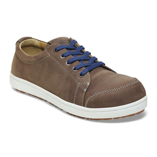 Birkenstock Shoes QS500 Steel Toe Nubuck Leather in Brown Color Regular Width, (1011 232) - iFoodservice Online
