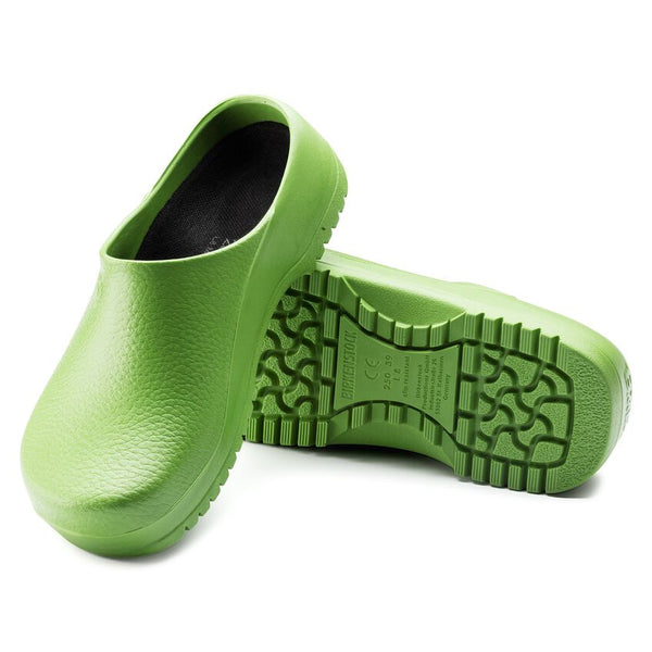 Birkenstock Shoes Super Birki Polyurethane in Apple Green Color, Regular Width (68081) - iFoodservice Online