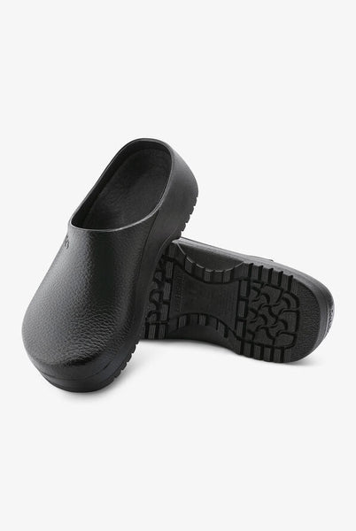 Birkenstock Shoes Super Birki Polyurethane in Black Color, Regular Width, (68011) - iFoodservice Online