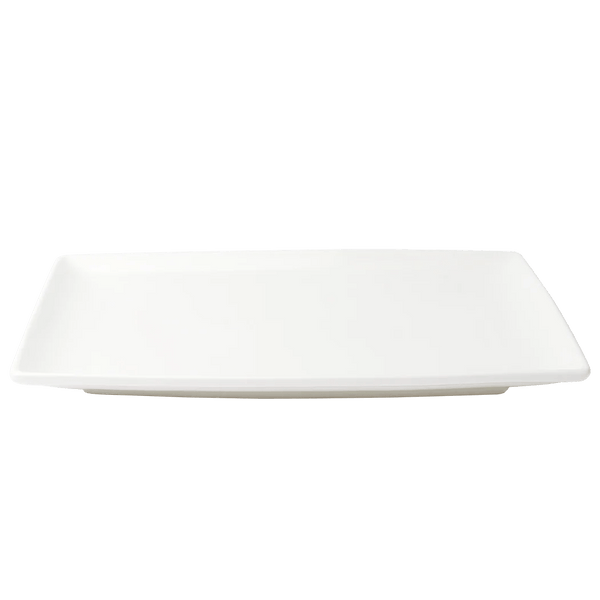Browne Foundation Coupe Plate Rectangular, 31.3x20.3cm/ 12.25x8", Porcelain (5630188) - iFoodservice Online