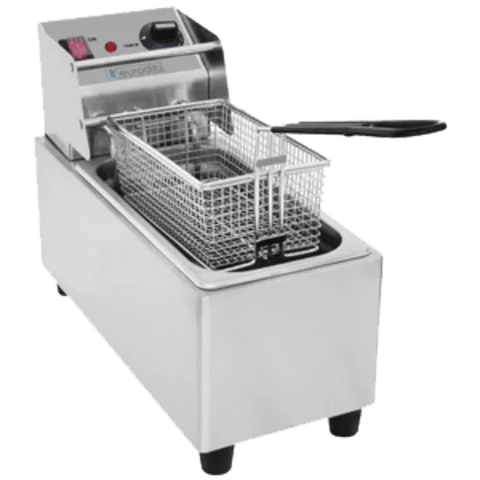 Eurodib 1,800 Watt Electric Countertop Fryer 120v, Double Basket 16 lb. (SFE01860D 120) - iFoodservice Online