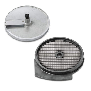 Eurodib Dito Sama, Dicing Kit 10mm (Aluminum Slicer 8mm, Grid 10x10mm) (Dia. 175mm) (650225) - iFoodservice Online