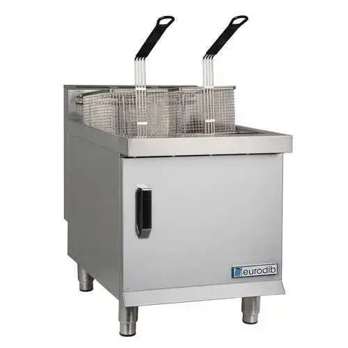 Eurodib - Fryer countertop natural gas (4) burners, (2) fryer baskets T CF30 - iFoodservice Online