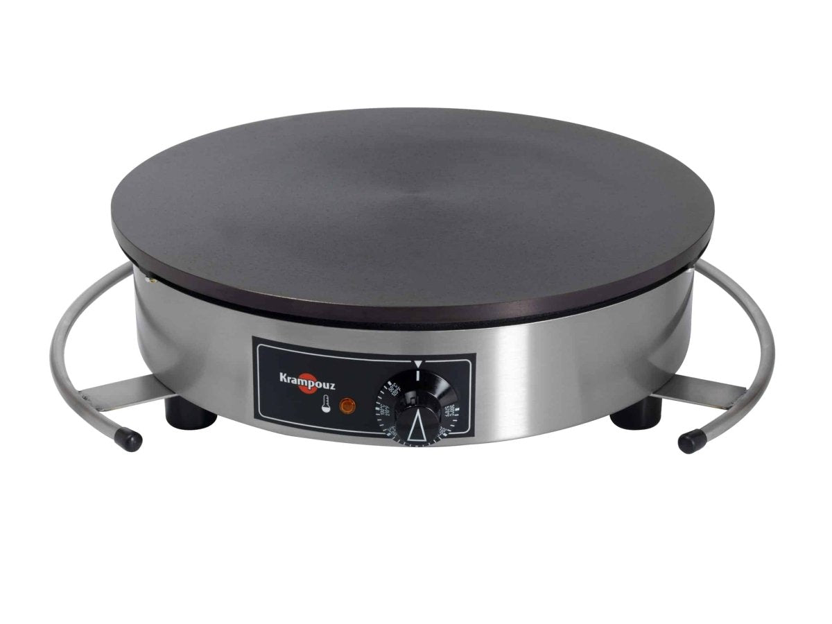 Eurodib Krampouz Single Round Commercial Crepe Griddle 120v 5 - 15p (CEBIR4110) - iFoodservice Online