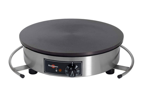 Eurodib Krampouz Single Round Commercial Crepe Griddle 120v 5 - 15p (CEBIR4110) - iFoodservice Online