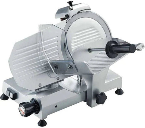 Eurodib Manual Feed Meat Slicer with 12" Blade, Belt Driven (MIRRA300P 110) - iFoodservice Online