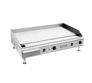 Eurodib 36" Countertop Electric Griddle with Thermostatic Controls SFE04910 240