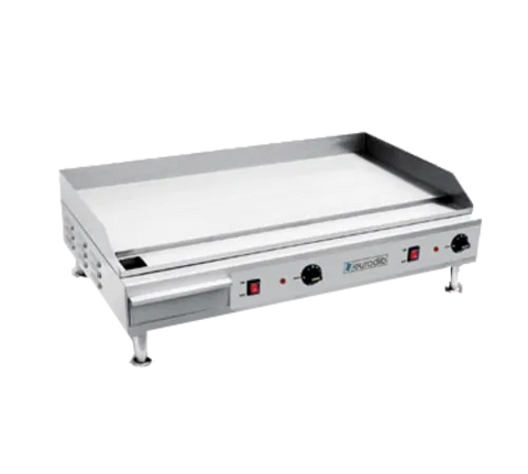 Eurodib 36" Countertop Electric Griddle with Thermostatic Controls SFE04910 240
