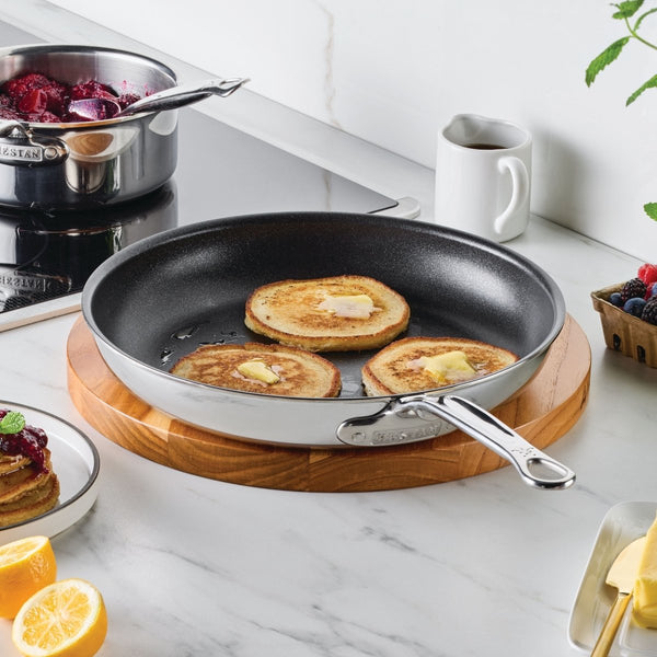 Hestan Hestan ProBond® Luxe™ 17-Piece Polished Professional Clad Stainless Steel Cookware Set (4169281) - iFoodservice Online