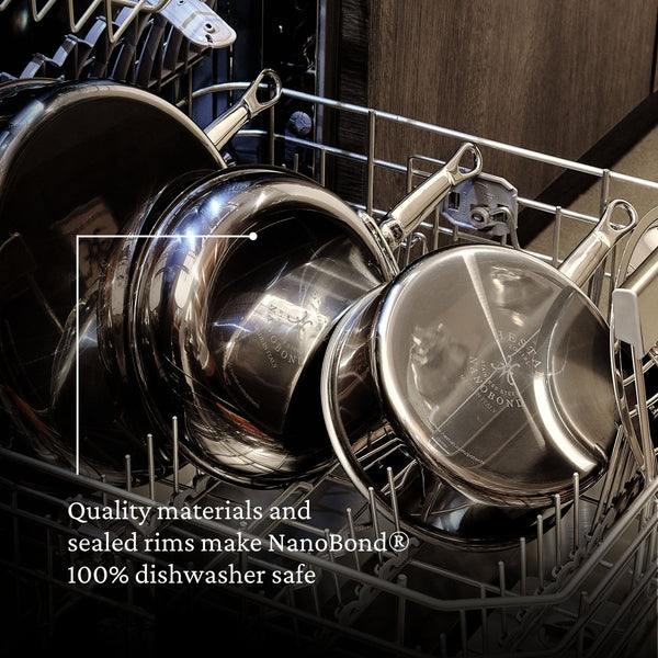 Hestan NanoBond® Molecular Titanium 5-Quart Essential Pan with Lid (60032) - iFoodservice Online