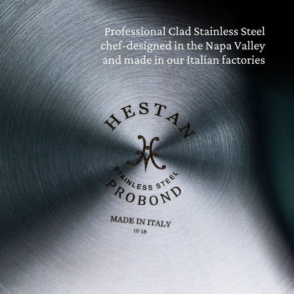 Hestan ProBond® Forged 3-Quart Professional Clad Stainless Steel Soup Pot with Lid (31582) - iFoodservice Online