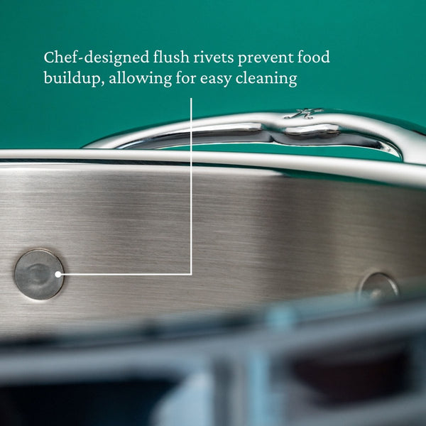 Hestan ProBond® Forged 3-Quart Professional Clad Stainless Steel Soup Pot with Lid (31582) - iFoodservice Online